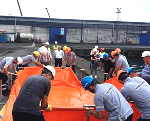 HOPAPORT’ta acil müdahale eylem planı kapsamında tatbikat gerçekleştirildi