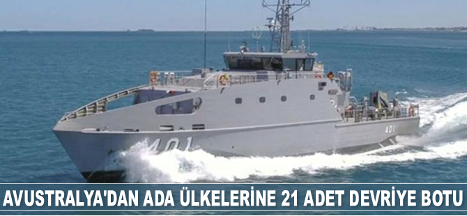 Avustralya, ada ülkelerine 21 adet devriye botu hibe edecek