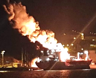 Aliağa'daki Petkim Limanı'nda SYN ZANIA İsimli LPG tankerinde patlama: 1 ölü, 15 yaralı…
