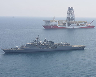 'Yavuz' sondaj gemisi, Mersin açıklarına demir attı