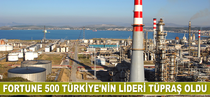 Fortune 500 Türkiye'de lider TÜPRAŞ oldu