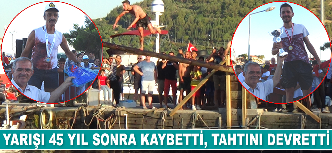 Mustafa Gül, yağlı direk yarışını 45 yıl sonra kaybetti