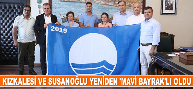 Kızkalesi ve Susanoğlu yeniden 'Mavi Bayrak'lı oldu