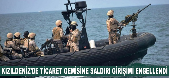 Kızıldeniz'de Husiler’in ticaret gemisine saldırı girişimi engellendi