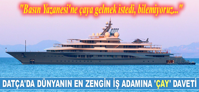 ‘Flying Fox’ isimli süper lüks yat, Muğla’ya demir attı