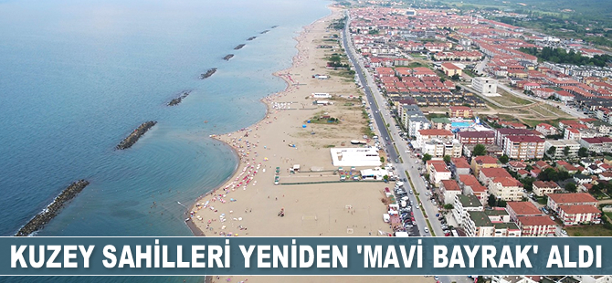 Kuzey sahilleri yeniden ‘Mavi Bayrak’ aldı