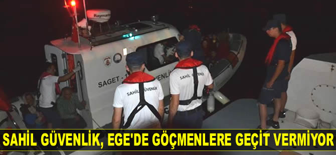 Ege'de 3 bin düzensiz göçmen yakalandı