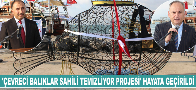 'Çevreci Balıklar Sahili Temizliyor Projesi’ hayata geçirildi