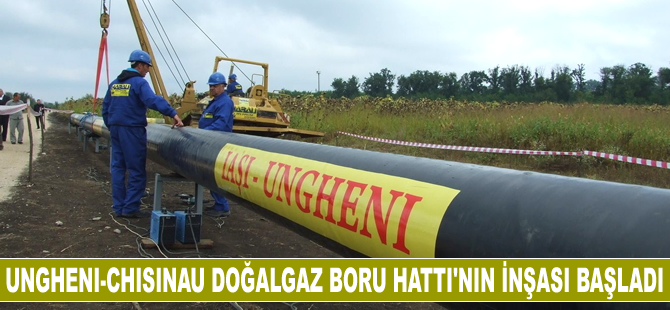 Romanya-Moldova doğalgaz boru hattının inşası başladı