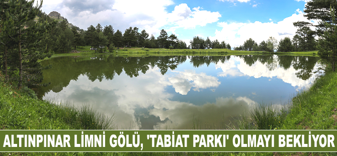 Altınpınar Limni Gölü, 'Tabiat Parkı' olmayı bekliyor