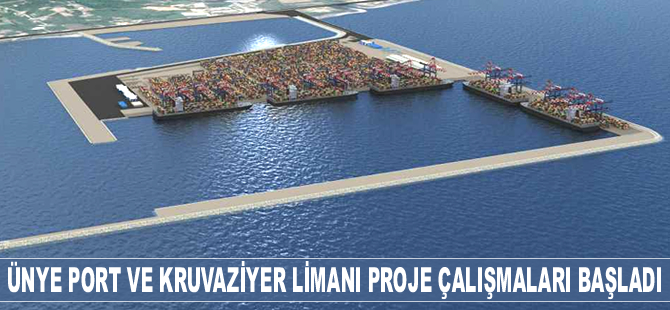 Ünye Port ve Kruvaziyer Limanı için proje çalışmaları başladı