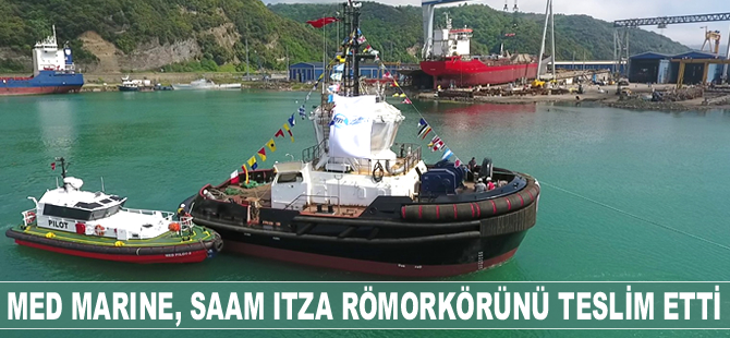 Med Marine, Saam Itza römorkörünü teslim etti