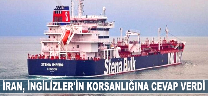 İran Devrim Muhafızları, İngilizler’in korsanlığına cevap verdi