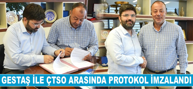 Gestaş ile ÇTSO arasında protokol imzalandı