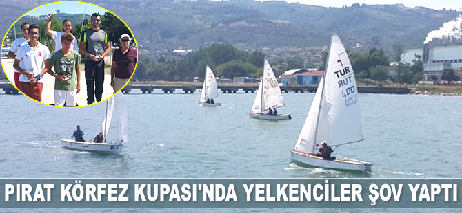 Kaytazdere’de yelkenciler şov yaptı