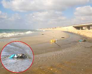 Gazze'de kanalizasyon suları Akdeniz’i kirletti