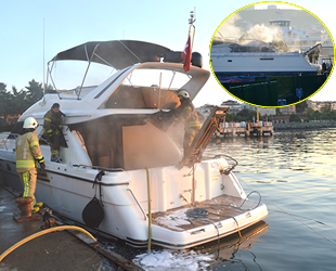 Ataköy ve Pendik’teki marinalarda yangın çıktı