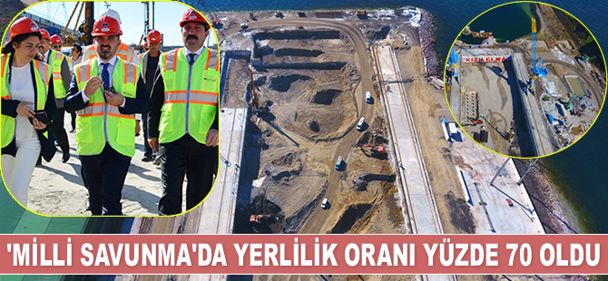 Bülent Turan: Milli Savunma'da yerlilik oranımız yüzde 70 oldu