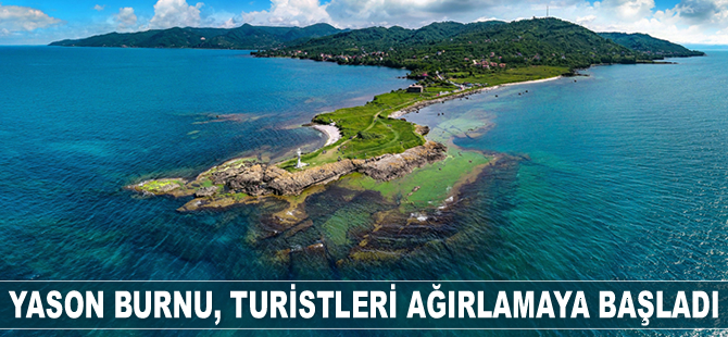 Yason Burnu, yerli ve yabancı turistleri ağırlamaya başladı