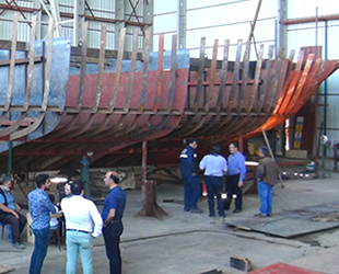 Tatvan'da inşa edilen 222 kişilik tekne 2020'de suya indirilecek