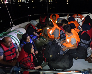 Çanakkale'de 101 düzensiz göçmen yakalandı