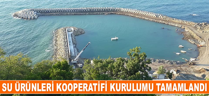 Cide’de su ürünleri kooperatifi kurulumu tamamlandı