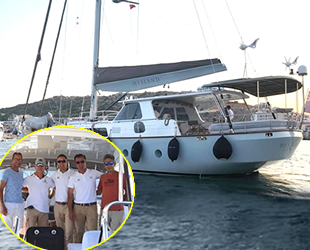 Mysland isimli tekne ile dünya turuna Çeşme'den başladılar