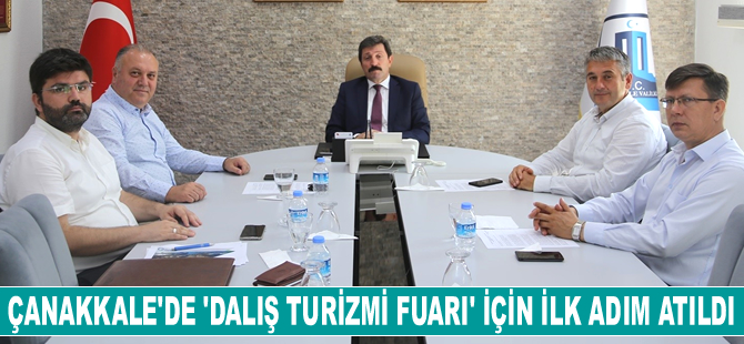 Çanakkale'de 'Hedef 2023 Dünya Dalış Turizmi Fuarı' görüşmesi yapıldı