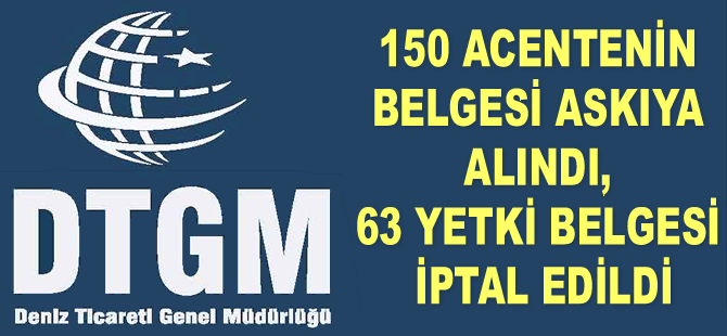 Deniz Ticareti Genel Müdürlüğü acente istatistiklerini yayınladı