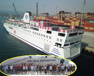 PRÜ eğitim gemisi öğrencileri, Asyaport'ta gemicilik hakkında bilgilendirildi