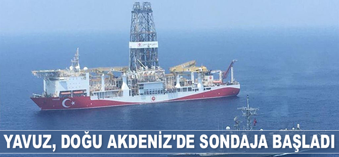 Yavuz, Doğu Akdeniz'de sondaja başladı