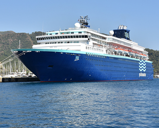‘Horizon’ isimli yolcu gemisi Marmaris’e geldi