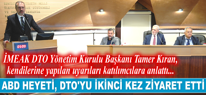 İMEAK DTO Ağustos Ayı Meclis Toplantısı yapıldı