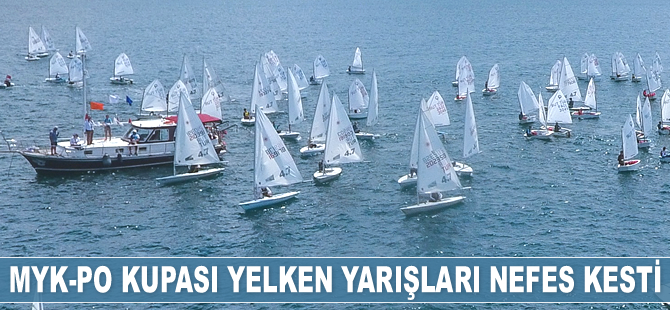Marmara Yelken Kulübü-Petrol Ofisi Kupası yelken yarışları nefes kesti