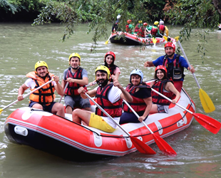 Melen Çayı'nda rafting turları yeniden başladı