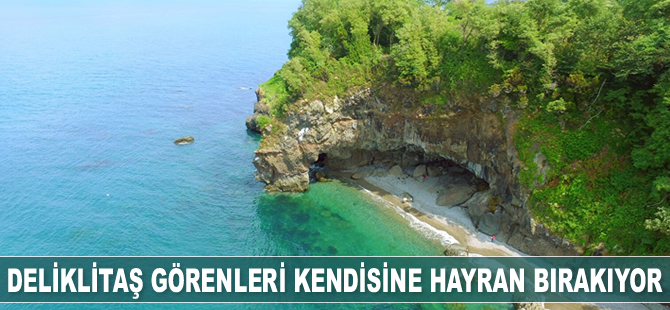 Deliklitaş görenleri kendisine hayran bırakıyor