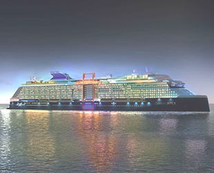 'Celebrity Apex' isimli kruvaziyer gemisi, Galataport'a gelecek