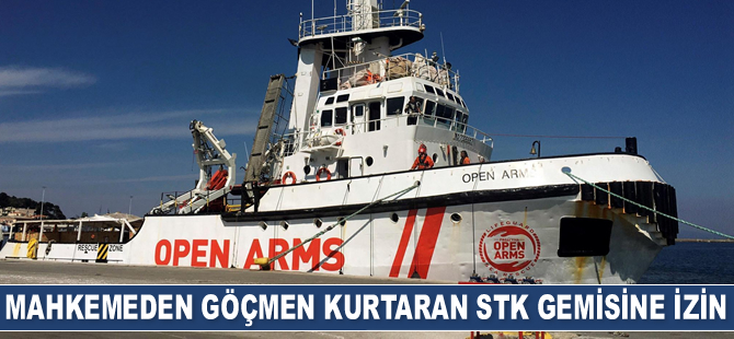 İtalyan mahkemesinden göçmen kurtaran STK gemisine izin çıktı