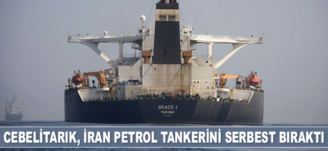 Cebelitarık Yönetimi, İran gemisini serbest bıraktı