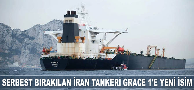 Serbest bırakılan İran tankeri Grace 1’in adı Adrian Darya olarak değiştirilecek