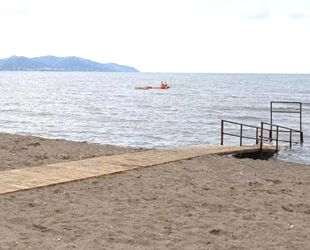 Ordu’da ‘Engelsiz Plaj Projesi’ tamamlanarak hizmete açıldı