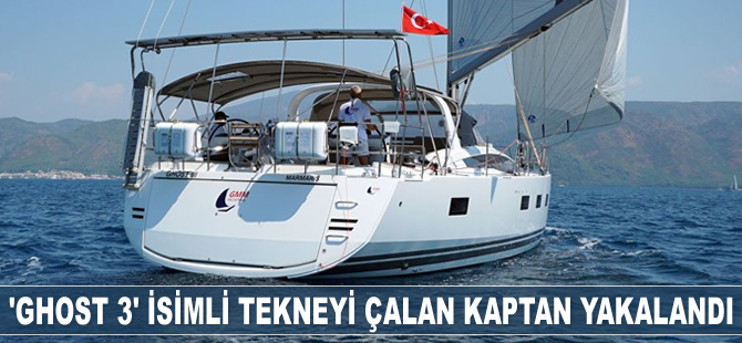 Marmaris’te ‘Ghost 3’ isimli tekneyi çalan kaptan Moskova’da  yakalandı