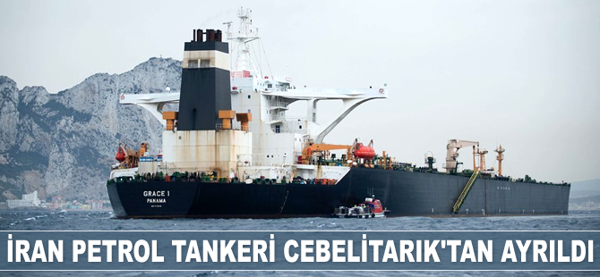 ‘Adrian Darya 1’ isimli İran petrol tankeri Cebelitarık'tan ayrıldı