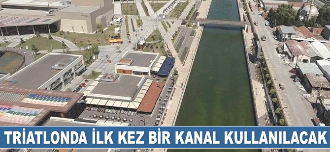 Balıkesir’de yapılacak triatlonda ilk kez bir kanal kullanılacak