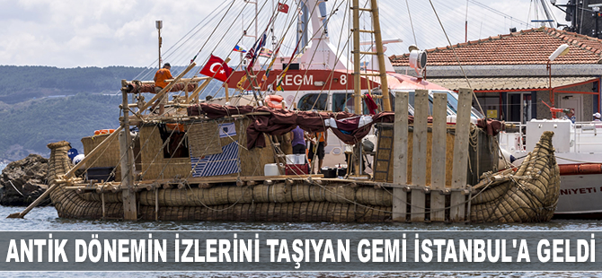 ‘Abora-IV’ gemisi, Rumeli Feneri Limanı'na demir attı