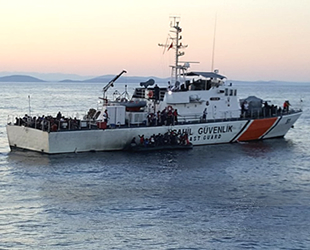 Müsellim Boğazı'nda 149 düzensiz göçmen kurtarıldı
