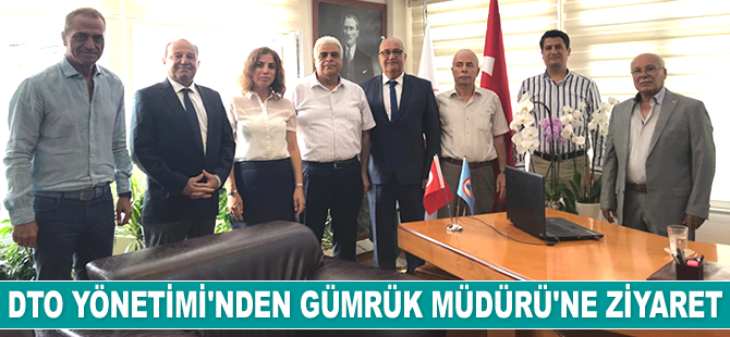 İMEAK DTO İskenderun Şubesi Yönetimi, Arif Ertekin’i ziyaret etti