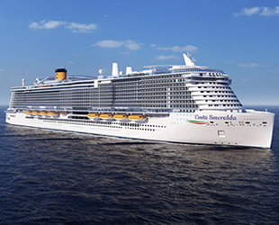 Costa Cruises’un yeni gemisi ‘Smeralda’ Kasım’da denize indirilecek