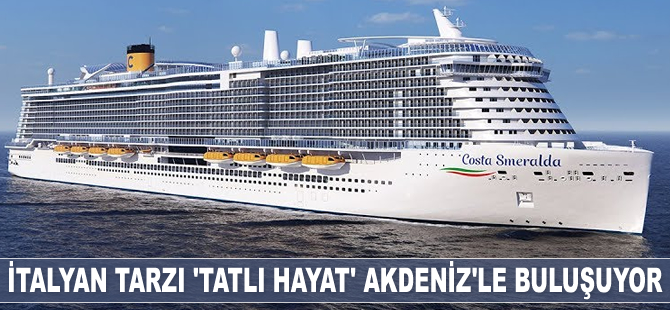 Costa Cruises’un yeni gemisi ‘Smeralda’ Kasım’da denize indirilecek