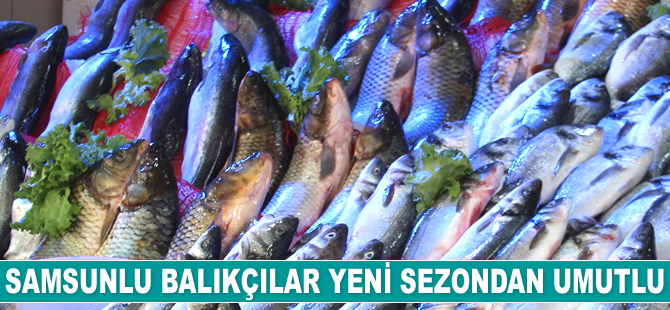 Samsunlu balıkçılar yeni sezondan umutlu olduklarını açıkladılar
